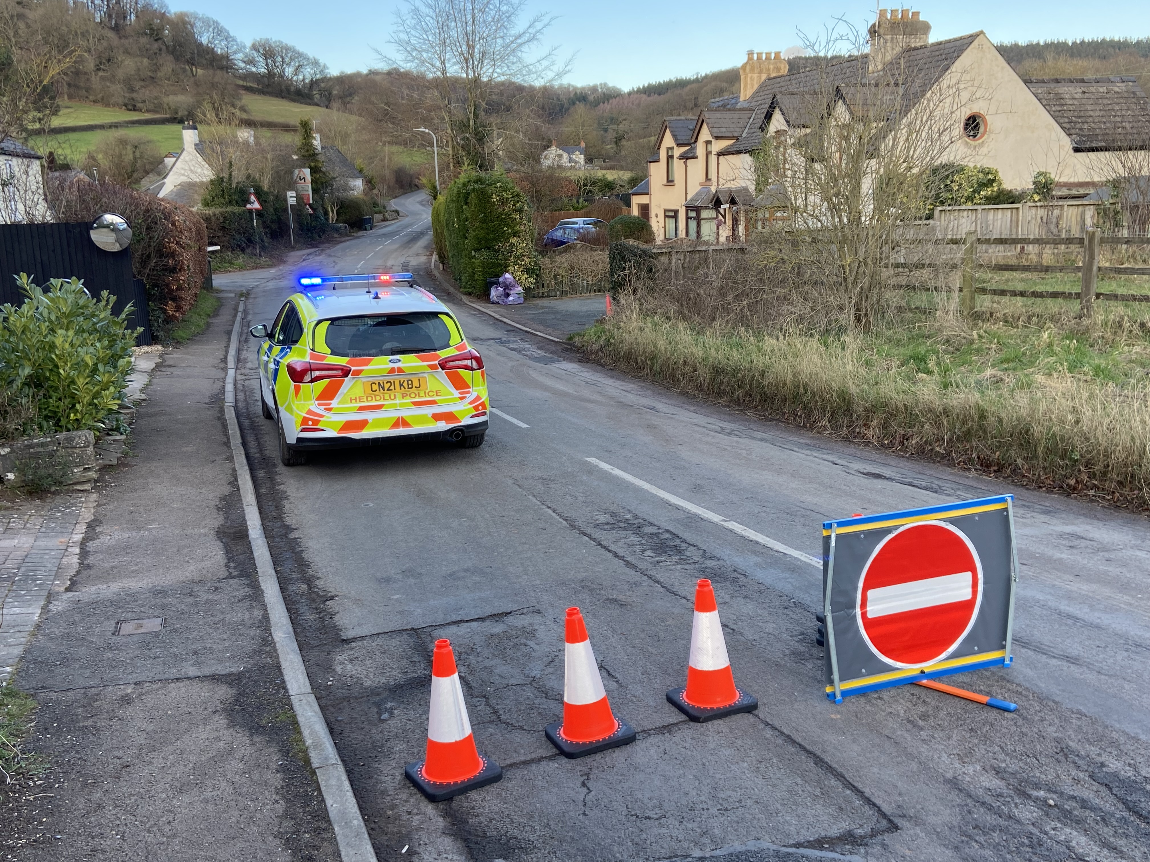 Gridlock on main Monmouth road after crash closes Ross Hereford